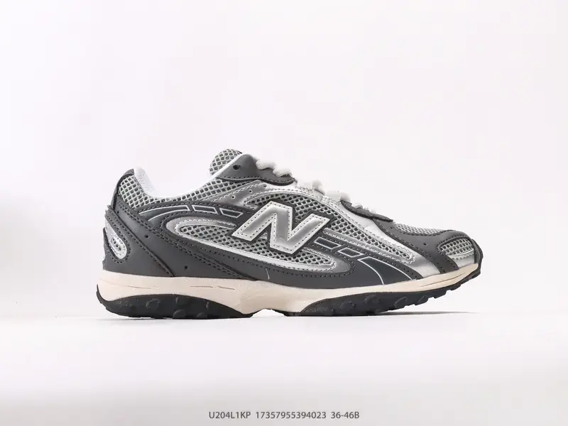 新百伦New Balance 204L 薄底鞋 薄底皮质鞋带德训miu系 减震耐磨包裹性支撑轻便 低帮 生活休闲鞋 轻盈脚感质感兼具鞋身 U204L1KP #17357955394023